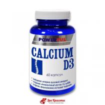 Кальцій D3 Calcium D3 Powerful для кісток, зубів і кісткової тканини, капсули 1,0 г № 60