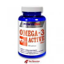Omega-3 Актив Powerful кардіо- та нейропротекторну дію, капсули 1,4 г № 100
