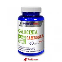 Екстракт Гарцинії камбоджійської Garcinia Cambogia Powerful для зниження апетиту, капсули 1 г № 60