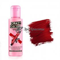 Фарба для волосся 40 Vermillion Red Насичений чорно-червоний Crazy color Osmo Professional, 100 мл