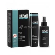 Набір для зміцнення і зростання волосся (шампунь, 250 мл і лосьйон, 125 мл) TEC Pack Nirvel Professional