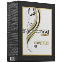 Набір для інтенсивного відновлення та захисту волосся (активатор, крем, шампунь) NirvelPlex Kit Nirvel Professional