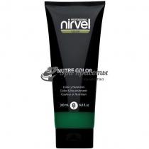 Тонуюча поживна крем-маска М'ятний Nirvel Nutre Color Mint Nirvel Professional, 200 мл