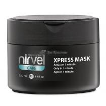 Експрес-маска для відновлення пошкодженого волосся Xpress mask Nirvel Professional, 250 мл