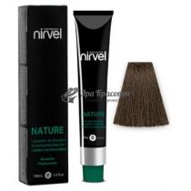 Крем-фарба для волосся безаміачна 7/0 Середній блондин Nature Spa Color Nirvel, 100 мл