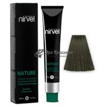 Крем-фарба для волосся безаміачна 7/1 Середній попелястий блонд Nature Spa Color Nirvel, 100 мл