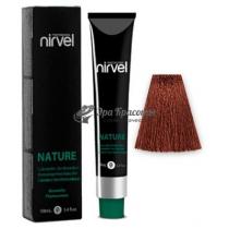Крем-фарба для волосся безаміачна 6/44 Темний блондин інтенсивний мідний Nature Spa Color Nirvel, 100 мл