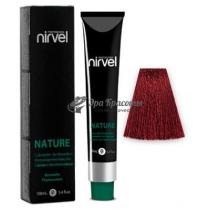 Крем-фарба для волосся безаміачна 8/55 Інтенсивний червоний блондин Nature Spa Color Nirvel, 100 мл