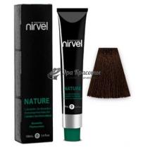 Крем-фарба для волосся безаміачна 5/77 Світло-каштановий інтенсивний коричневий Nature Spa Color Nirvel, 100 мл