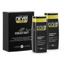 Коректор косметичного кольору Color Out Nirvel Professional, 2 * 125 мл