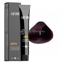 Крем-фарба для волосся Активатор V + Фіолетовий Artx Nirvel Professional, 60 мл