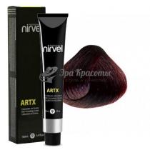 Крем-фарба для волосся 3/5 Каштановий темне червоне дерево Artx Nirvel Professional, 100 мл