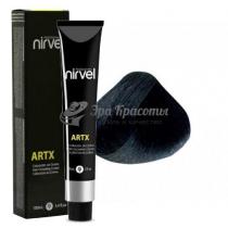 Крем-фарба для волосся 1/6 Синьо-чорний Artx Nirvel Professional, 100 мл
