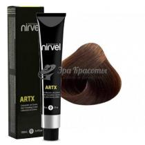 Крем-фарба для волосся 5/77 Середній каштановий коричневий Artx Nirvel Professional, 100 мл