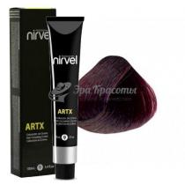 Крем-фарба для волосся 5/65 Фіолетовий світло-каштановий Artx Nirvel Professional, 100 мл