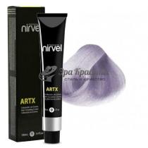 Крем-фарба для волосся 10/16 Супер світлий блондин попелястий фіолетовий Artx Nirvel Professional, 100 мл