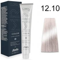Фарба для волосся 12.10 ультра-світлий блондин інтенсивно-попелястий MRJ Color Mirella, 100 мл