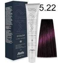 Фарба для волосся 5.22 світлий шатен інтенсивно-фіолетовий MRJ Color Mirella, 100 мл