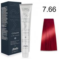 Фарба для волосся 7.66 блондин інтенсивно-червоний MRJ Color Mirella, 100 мл