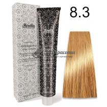 Фарба для волосся 8.3 світлий блондин золотистий Mirella Professional, 60 мл