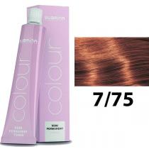 Тонуюча фарба для волосся 7/75 Коричнево-кораловий Demi Colour Subrina, 60 мл