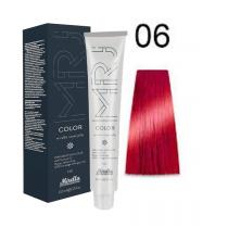 Фарба для волосся 06 червоний бустер MRJ Color Mirella, 100 мл