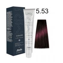 Фарба для волосся 5.53 світлий шатен махагоново-золотистий MRJ Color Mirella, 100 мл