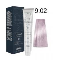 Фарба для волосся 9.02 дуже світлий блондин натуральний фіолетовий MRJ Color Mirella, 100 мл