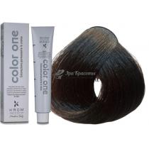 Стійка крем-фарба для волосся 1.0 Чорний Color One Krom, 100 мл