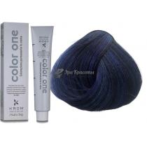 Стійка крем-фарба для волосся CB Синій підсилювач-коректор Color One Krom, 100 мл