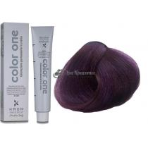Стійка крем-фарба для волосся CV Фіолетовий підсилювач-коректор Color One Krom, 100 мл