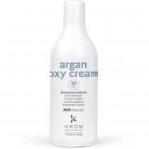 Окислююча емульсія з маслом Аргана 30 vol 9% Argan Oxy Cream Krom, 1000 мл