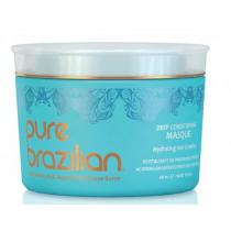 Маска-кондиціонер для волосся кератинова Deep Conditioning Masque Pure Brazilian, 500 мл