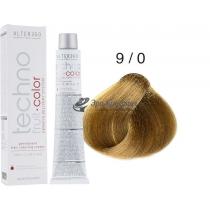 Стійка фарба для волосся 9/0 Дуже світлий блондин Technofruit Alter Ego, 100 мл