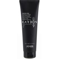 Маска для волосся з активованим вугіллям Karbon Charcoal Mask Echosline, 300 мл