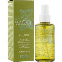 Двофазна олія для блиску волосся Maqui 3 Brightening Bi-Phase Vegan Oil Echosline, 100 мл