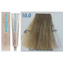 Стійка крем-фарба для волосся 10.0 платиновий блондин 3DeLuXe Professional, 100 мл