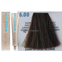 Стійка крем.краска для волосся 6.00 насичений темний блондин 3DeLuXe Professional, 100 мл