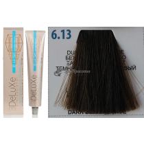 Стійка крем.краска для волосся 6.13 темний блондин бежевий 3DeLuXe Professional, 100 мл