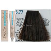 Стійка крем.краска для волосся 6.77 світлий інтенсивний коричневий кашемір 3DeLuXe Professional, 100 мл