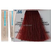 Стійка крем.краска для волосся 7.66 блондин насичений червоний 3DeLuXe Professional, 100 мл