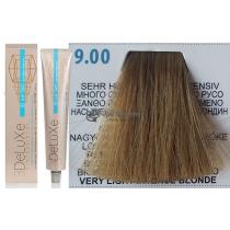 Стійка крем-фарба для волосся 9.00 насичений дуже світлий блондин 3DeLuXe Professional, 100 мл