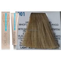 Стійка крем-фарба для волосся 901 суперблонд натурально-попелястий 3DeLuXe Professional, 100 мл