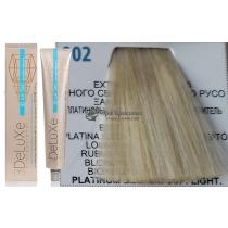 Стійка крем-фарба для волосся 902 суперблонд платиново-перламутровий 3DeLuXe Professional, 100 мл