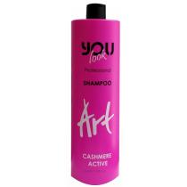 Шампунь для захисту і збереження кольору волосся з екстрактом кашеміру Art Cashmere Active Shampoo You Look 1000 мл