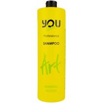 Шампунь для сухого, ламкого і ослабленого волосся з мінералами Art Mineral Active Shampoo You Look 1000 мл