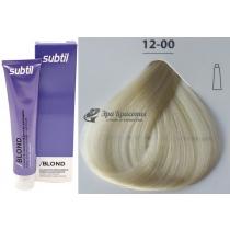 Стійка крем-фарба для волосся 12.00 нейтральний супер світлий блондин Creme Ducastel Subtil, 60 мл