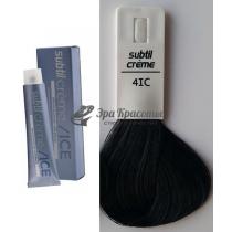 Стійка крем-фарба для волосся 4IC холодний шатен ICE Colors Creme ICE Colors Ducastel Subtil, 60 мл