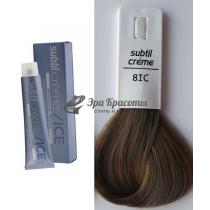 Стійка крем-фарба для волосся 8IC холодний світлий блондин ICE Colors Creme ICE Colors Ducastel Subtil, 60 мл