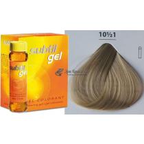 Стійка гелева фарба для волосся 10 1 \ 2.1 екстра світлий блондин попелястий Gel Ducastel Subtil, 50 мл